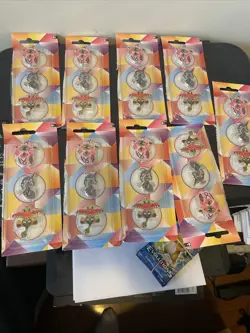 Pokemon Enamel 3 Pin Set: Tapu Fini, Tapu Lele, Tapu Bulu 3 PINS - Image 1