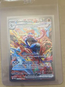2024 POKEMON GRENINJA EX TWILIGHT MASQUERADE SPECIAL ILLUSTRATION #214/167! MINT - Image 1