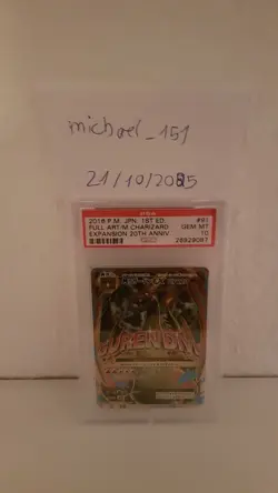 M Charizard EX #091 20th Anniversary Pokemon XY Japanese 1st Edition - PSA 10 - - Image 5