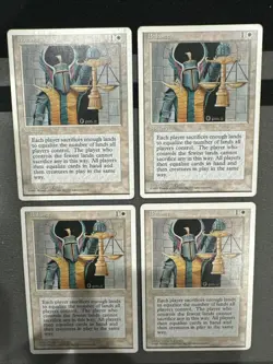 Balance X4 4th Edition Mtg Lot Heavy Play - Image 1