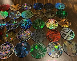 Lot of 60 Unique Pokemon Coins Umbreon Rayquaza Lugia Mewtwo Pikachu Dragonite - Image 3