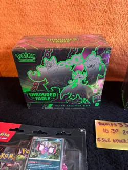 Pokemon TCG Scarlet Violet Shrouded Fable ETB Factory Sealed X2 + Sealed lot - Image 2