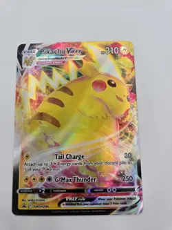 Pokemon TCG Pikachu VMAX SWSH Black Star Promos SWSH286 Holo Promo - Image 1