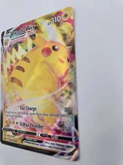 Pokemon TCG Pikachu VMAX SWSH Black Star Promos SWSH286 Holo Promo - Image 2