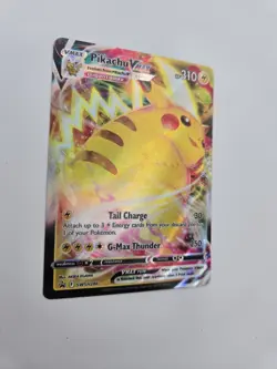 Pokemon TCG Pikachu VMAX SWSH Black Star Promos SWSH286 Holo Promo - Image 3