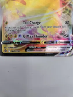 Pokemon TCG Pikachu VMAX SWSH Black Star Promos SWSH286 Holo Promo - Image 4