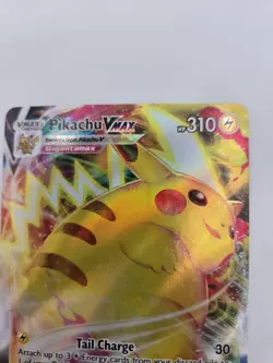Pokemon TCG Pikachu VMAX SWSH Black Star Promos SWSH286 Holo Promo - Image 5