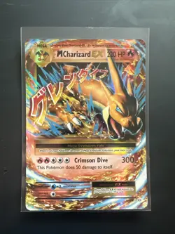 Pokemon XY Evolutions Mega Holo Card M Charizard EX 13/108 LP NM/Mint Condition - Image 1