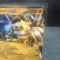 Pokemon TCG Lucario ex 082/142 Stellar Crown Double Rare Holo NM - Image 4