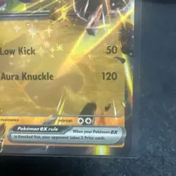 Pokemon TCG Lucario ex 082/142 Stellar Crown Double Rare Holo NM - Image 5