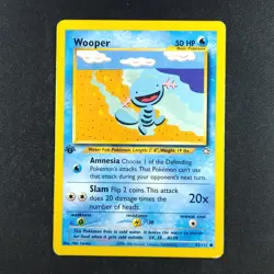 Wooper 82/111 - Neo Genesis 1st Edition - Pokemon Card - Image 5