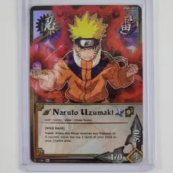 Naruto CCG Naruto Uzumaki Foil Holo #1388 Card NM+ Pack Fresh Promo TCG 2002 - Image 1