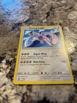 Pokemon TCG Shining Lugia Black Star Promo Card SM82 - Image 2