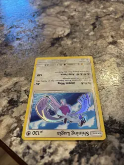 Pokemon TCG Shining Lugia Black Star Promo Card SM82 - Image 5