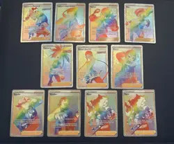 Pokemon TCG SWSH Rainbow Full Art Lot Of 26 Cards - Image 3