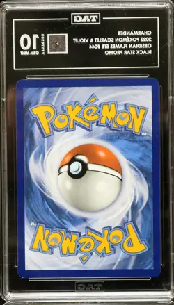 2003 Pokemon TAG Gem Mint 10 Charmander 044 Holo Obsidian Flames Promo Card - Image 2