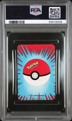 1999 BICYCLE POKEMON MINI PLAYING CARDS RED DECK KING OF HEARTS GASTLY PSA 10 - Image 2