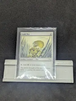 Gold Myr X1 LP Mirrodin MTG - Image 1