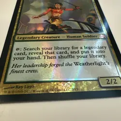 MTG Captain Sisay From the Vault: Legends Foil #2/15 - NM - Image 2