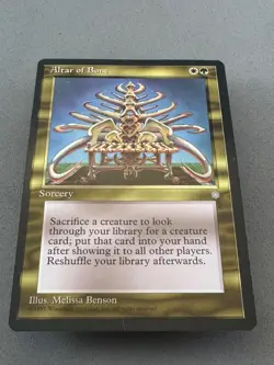 Altar of Bone Ice Age MTG-LP Excellent-Vintage Magic the Gathering-RESERVE LIST - Image 3