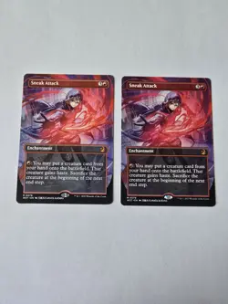 2x Sneak Attack - Anime - Enchanting Tales - Near Mint - MTG - Image 1