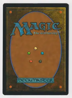 Gold Signed Tempest Efreet HP 4th Edition Artist NeNe Thomas 1995 MTG Magic Ante - Image 2