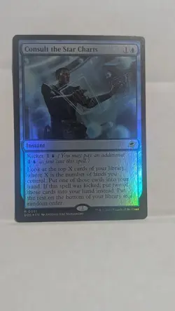 Magic: The Gathering Edge of Eternities Consult the Star Charts -Foil- R 0051 - Image 1
