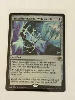 Interdimensional Web Watch Marvel's Spider-Man Foil 165 - Image 1