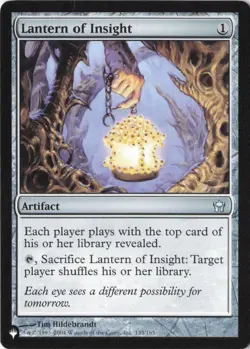Lantern of Insight U The List Reprints 135 NM - Image 1