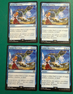 Magic the Gathering MTG Relm's Sketching x4 NM/M Final Fantasy - Image 1