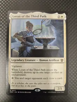 Loran of the Third Path NM Commander: Murders at Karlov Manor MTG FREE SHIPPING - Image 1