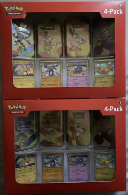 Pokemon Scarlet Violet 151 Mini Tins 3 Total - Image 1