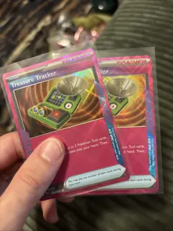 Pokemon TCG Prismatic Evolutions Treasure Tracker Ace Spec (NM) - Image 3