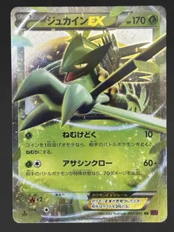 Pokemon Card / Sceptile Card EX 007/081 RR XY7 (Bandit Ring) - Image 1