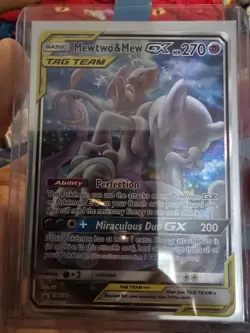Pokemon TCG Mewtwo & Mew GX SM191 Tag Team - Image 1