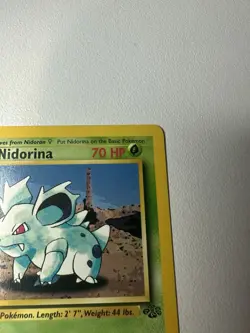 Nidorina 1st Edition Jungle 40/64 Uncommon Mint HD Photos WOTC Vintage Pokemon - Image 4