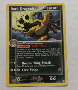 Dark Dragonite 15/109 Ex Team Rocket Returns Pokemon Heavily Played - Image 1