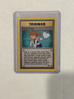 Pokemon - Misty's Wish - Rare 108/132 - 1999 Gym Challenge LP/NM - Image 1