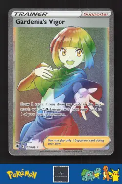 2022 Pokemon SWSH Astral Radiance 202/189 Gardenia's Vigor - Image 1