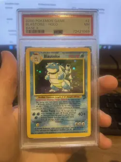 BLASTOISE HOLO BASE SET 2 II PSA 7 2000 POKEMON GAME #2 NEAR MINT - Image 1
