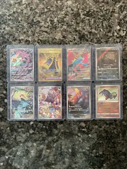 Pokemon TCG Japanese- Lot of 16 Singles Incl 1 UR, 1 SR, 5 AR, 1 K, 2 R & 6 C! - Image 1
