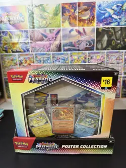 Pokemon TCG: Prismatic Evolutions - Poster Collection Sealed Lot Of 6 W/ Display - Image 1