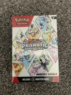 Pokemon Scarlet and Violet Prismatic Evolutions Booster Bundle! FACTORY SEALED! - Image 4