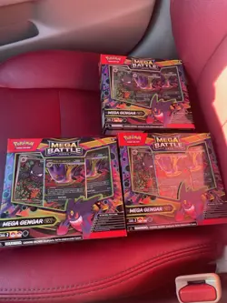 *IN HAND* Pokemon TCG Mega Battle Deck (Mega Gengar ex) Factory Sealed Lot of 3! - Image 1