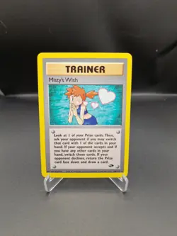 Pokemon Misty's Wish Gym Challenge 108/132 WOTC Vintage NEAR MINT! - Image 1