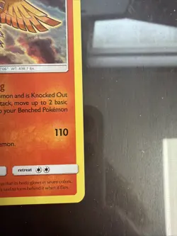 Pokemon TCG Shining Ho-Oh SM70 Black Star Promo Holo Shining Legends - Image 2