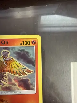 Pokemon TCG Shining Ho-Oh SM70 Black Star Promo Holo Shining Legends - Image 3
