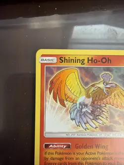 Pokemon TCG Shining Ho-Oh SM70 Black Star Promo Holo Shining Legends - Image 4