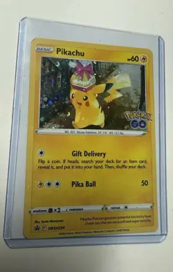 2022 Pokemon GO Black Star Promo Pikachu #SWSH234 - Image 2