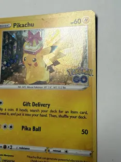 2022 Pokemon GO Black Star Promo Pikachu #SWSH234 - Image 5